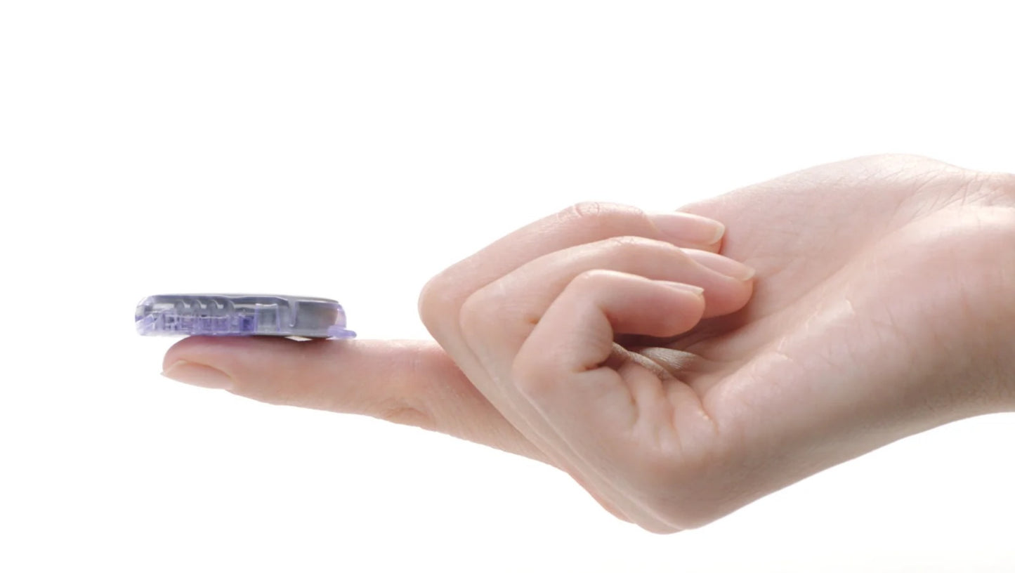 "Dexcom G6 sensor op arm geplaatst", "Dexcom G6 sensor verpakking inhoud"