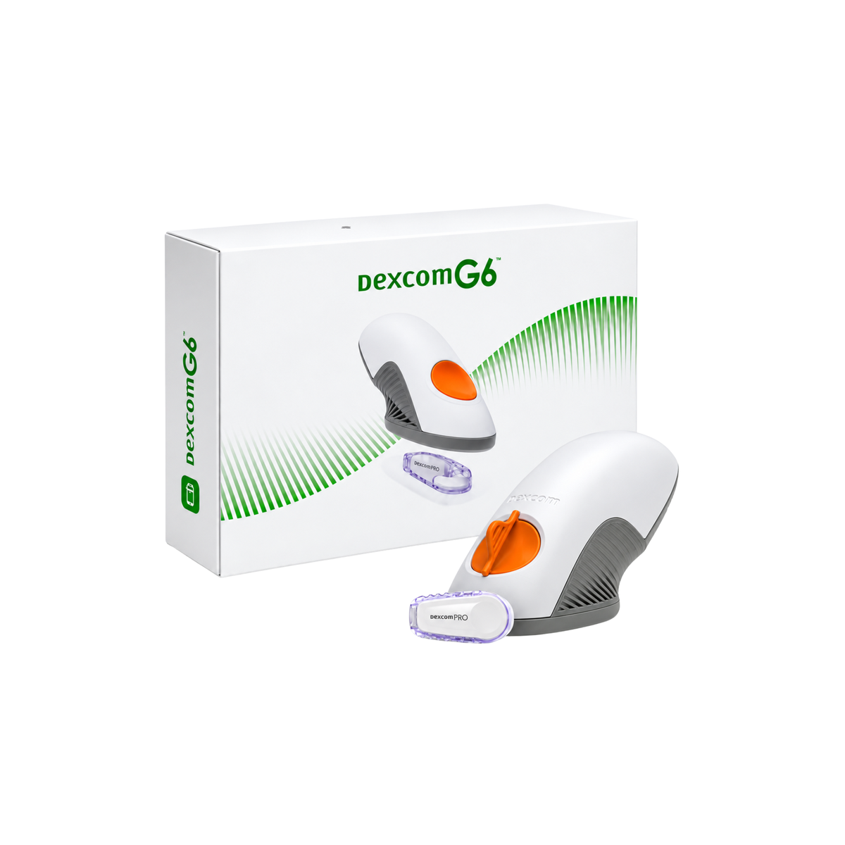 Dexcom G6 Sensor met applicator en zender