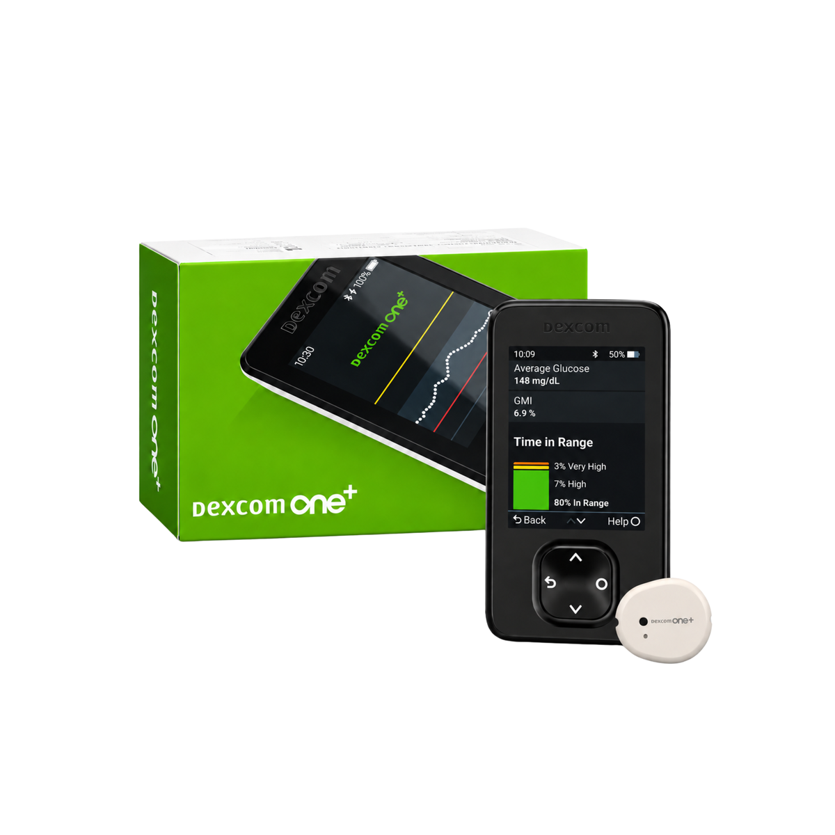 Dexcom ONE+ Ontvanger voor glucosemeting