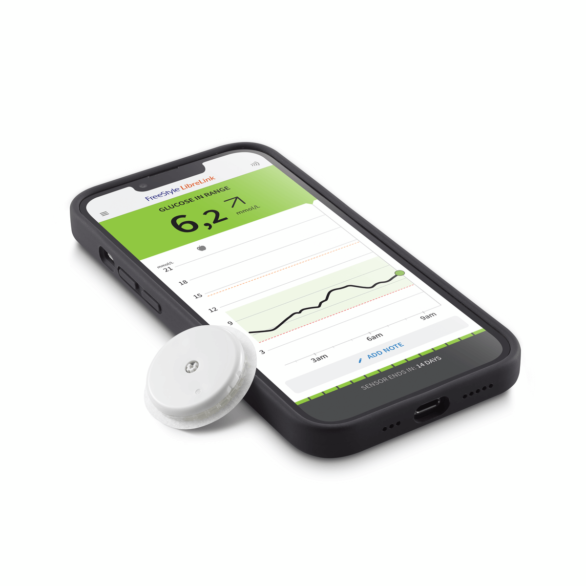 Freestyle Libre Select Sensor kopen | Alarmloos glucose meten zonder prikken - 15 Dagen | Abbott