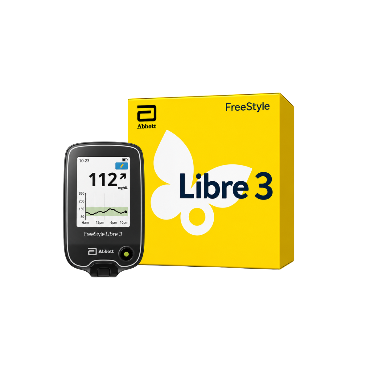 Abbott FreeStyle Libre 3 Reader mg/dL met verpakking