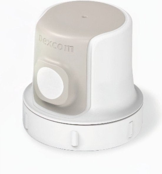 "Dexcom One Plus sensor op arm", "Dexcom One Plus verpakking"